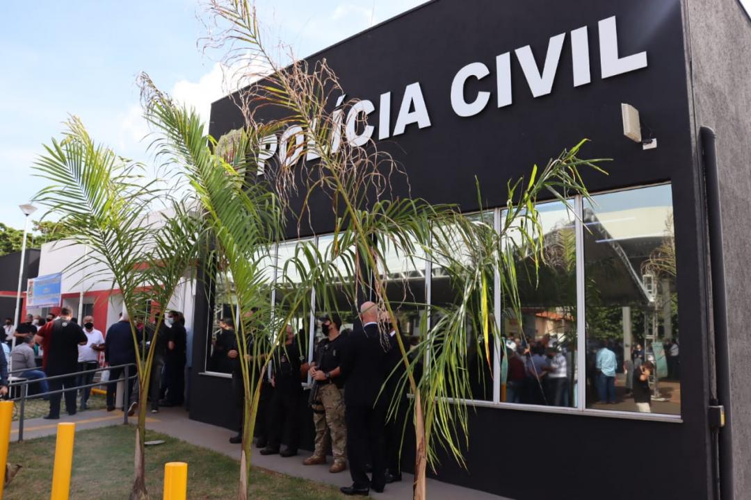 Foto 21 de 26 — Veja fotos da nova delegacia de Polícia Civil de Trabiju